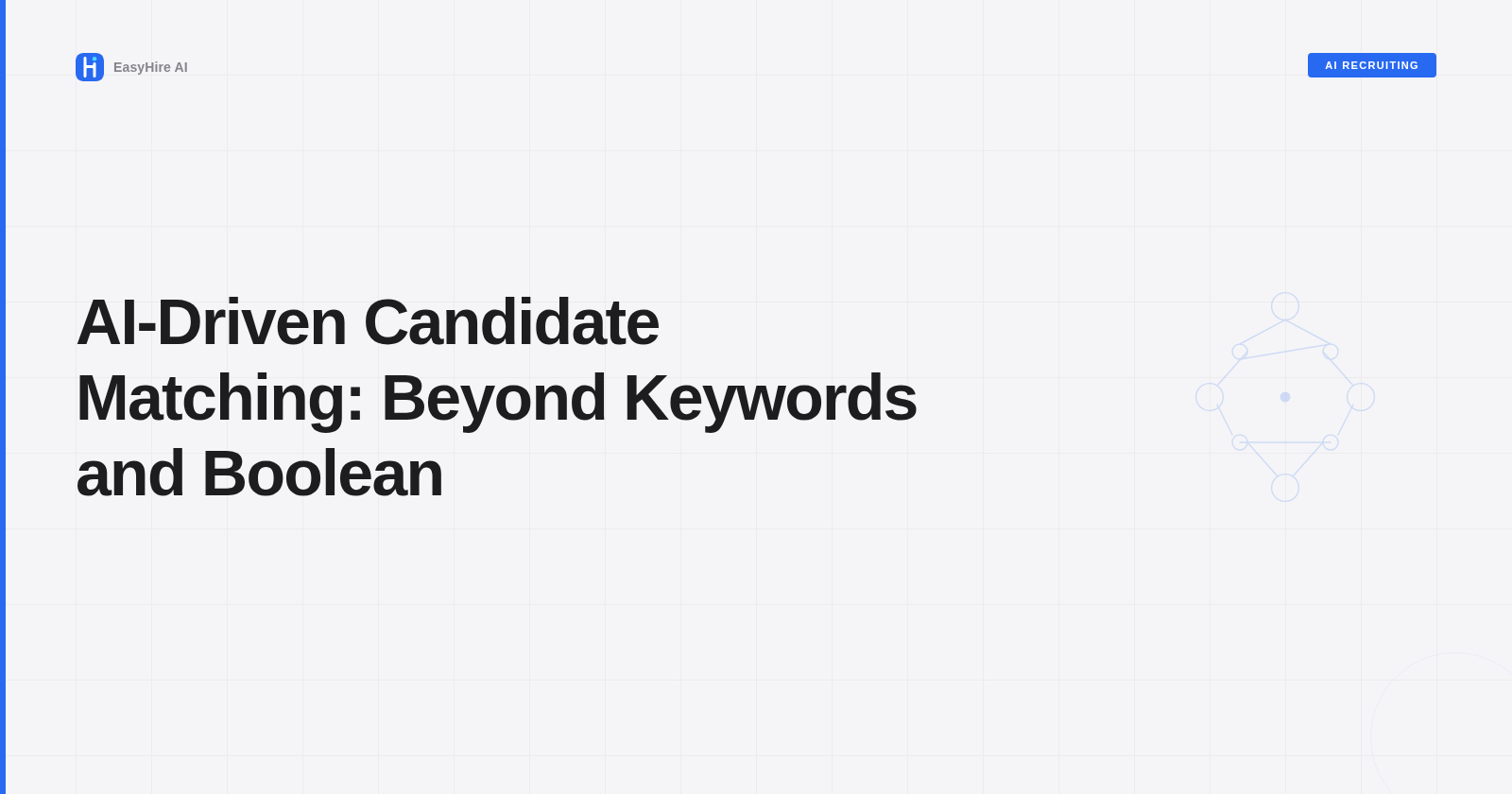 AI-Driven Candidate Matching: Beyond Keywords and Boolean
