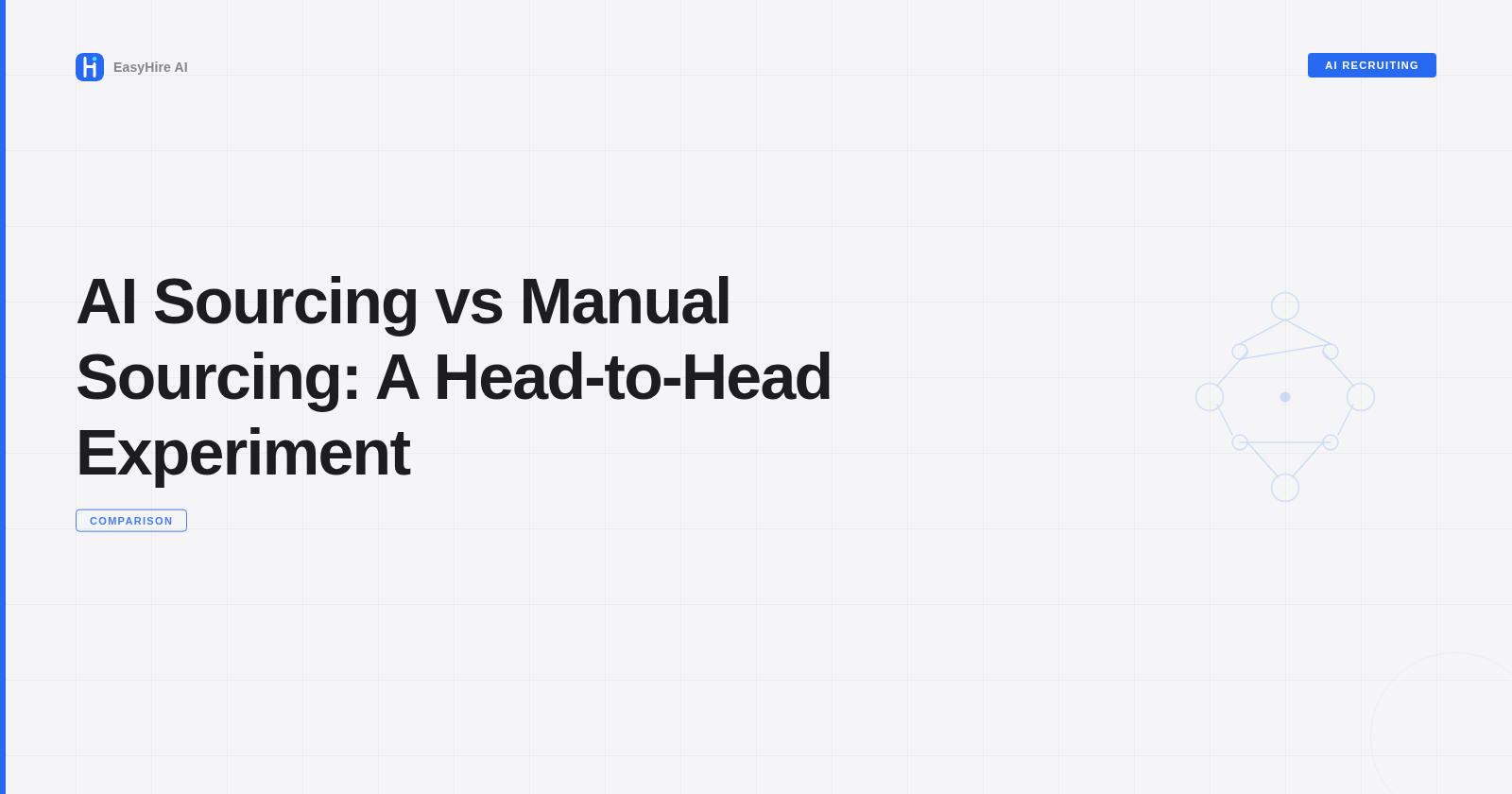 AI Sourcing vs Manual Sourcing: A Head-to-Head Experiment