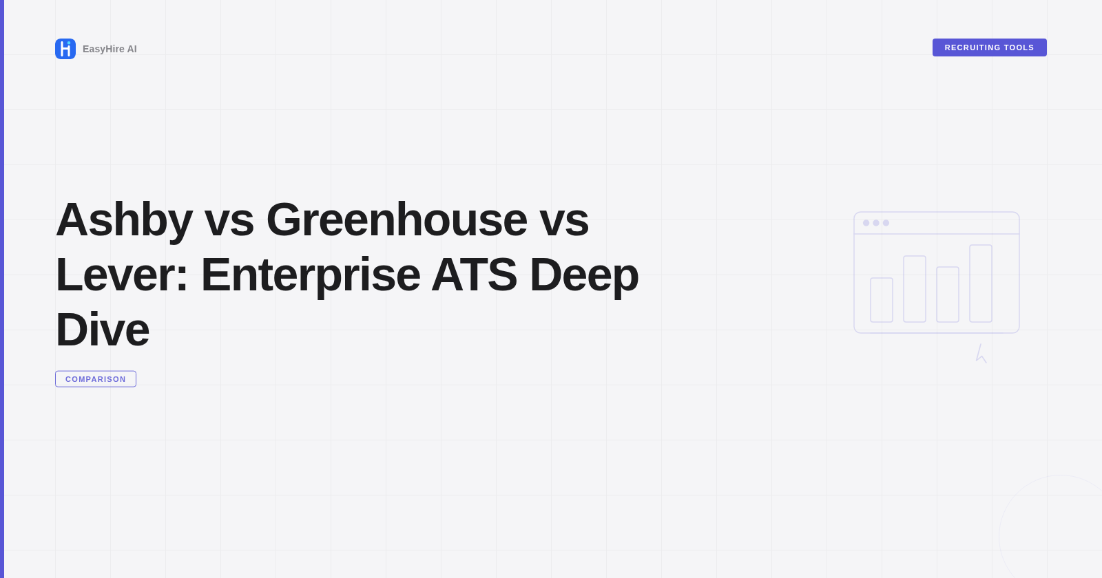 Ashby vs Greenhouse vs Lever: Enterprise ATS Deep Dive