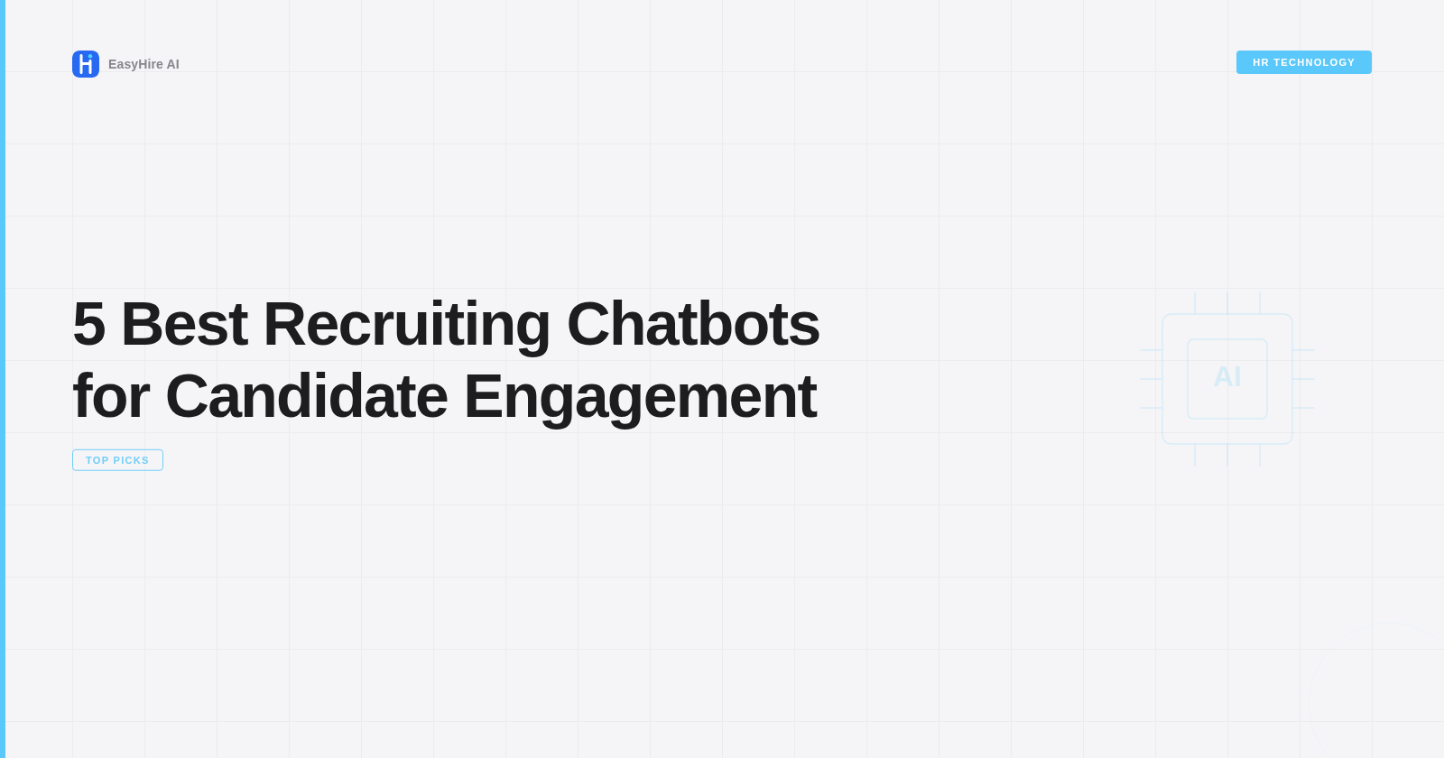 5 Best Recruiting Chatbots for Candidate Engagement