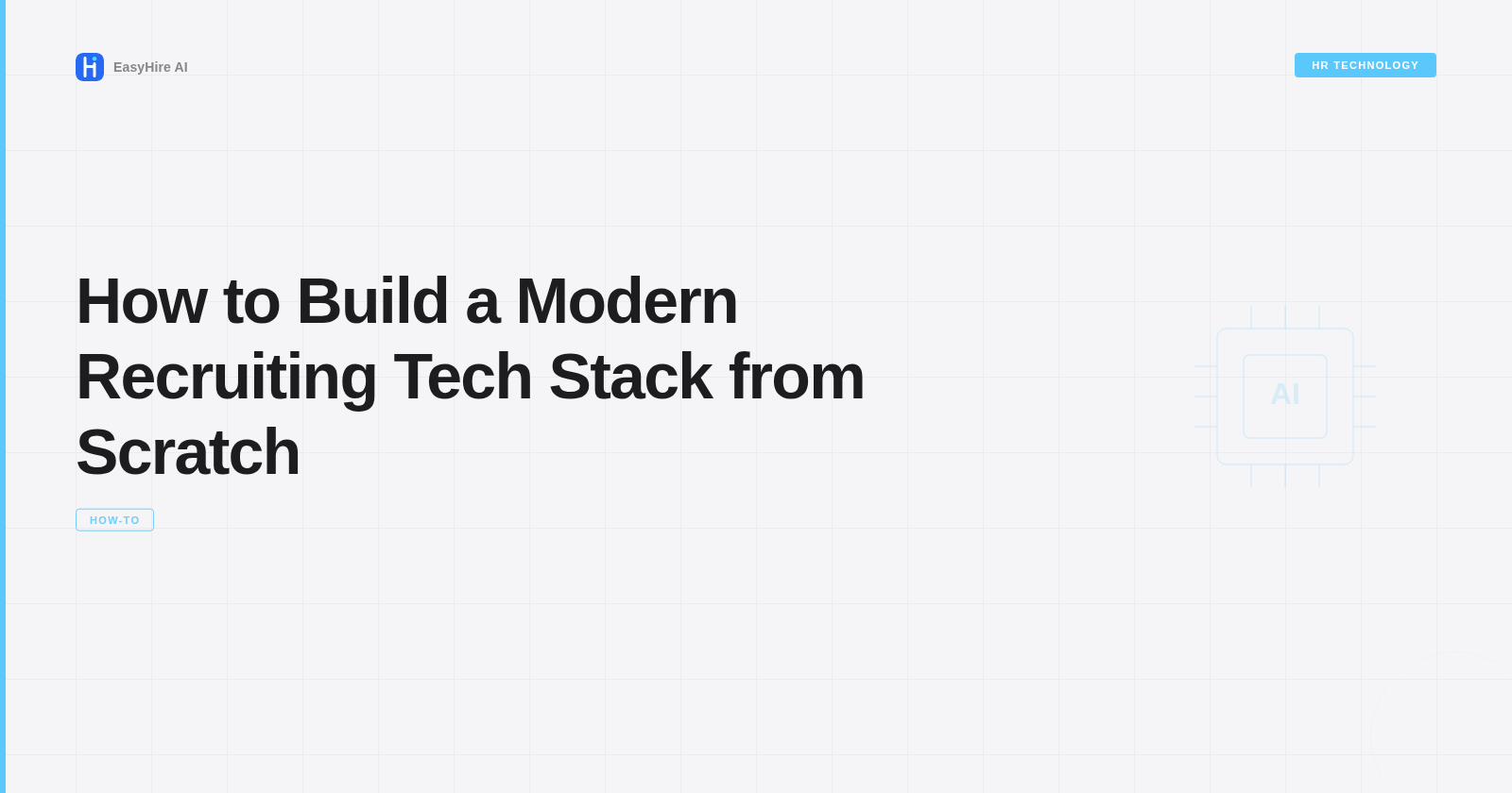 How to Build a Modern Recruiting Tech Stack from Scratch