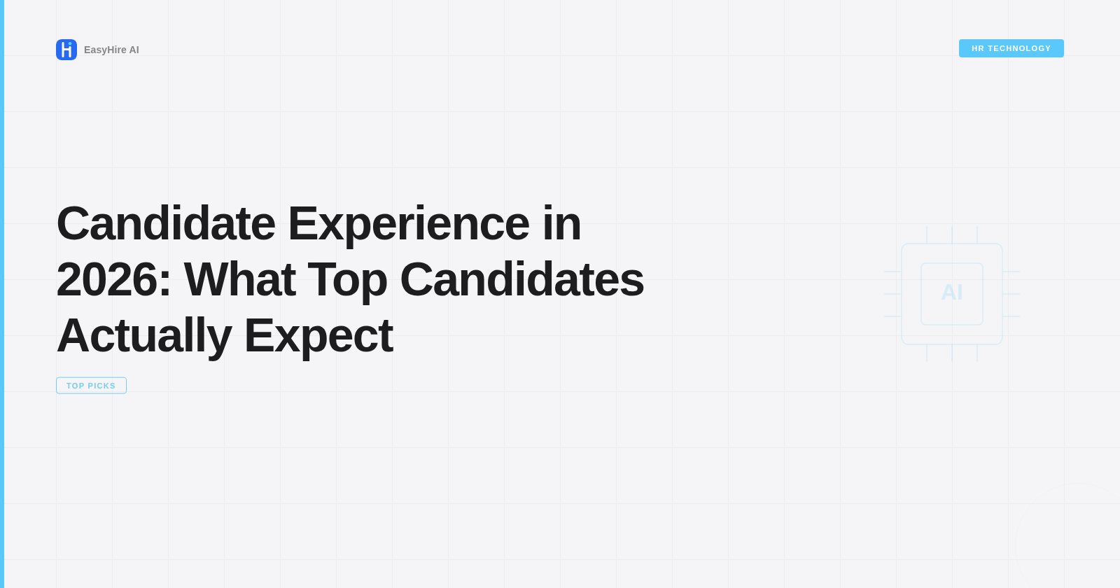 Candidate Experience in 2026: What Top Candidates Actually Expect