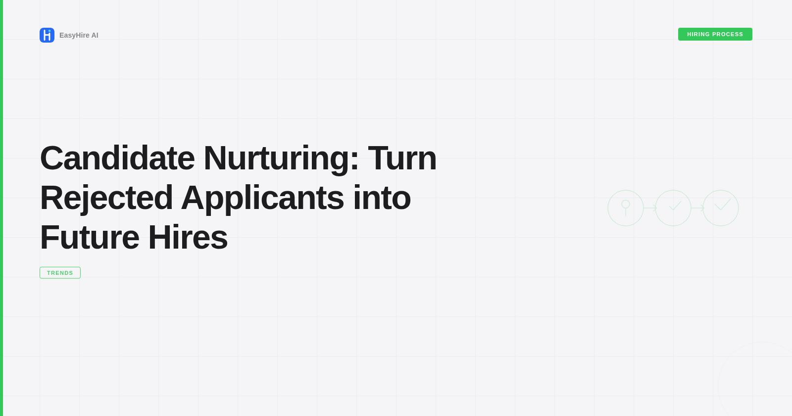 Candidate Nurturing: Turn Rejected Applicants into Future Hires
