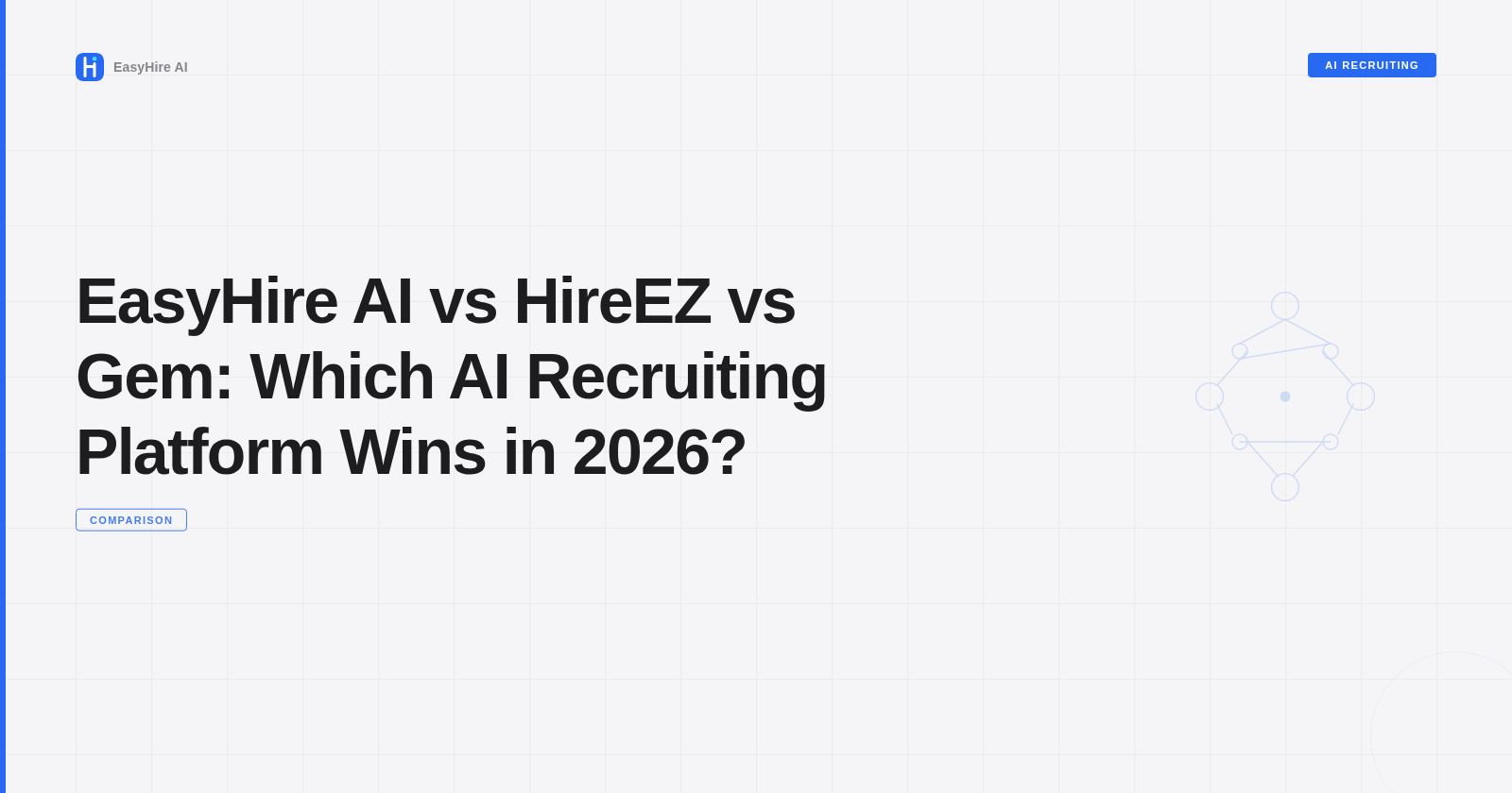 EasyHire AI vs HireEZ vs Gem: Which AI Recruiting Platform Wins in 2026?