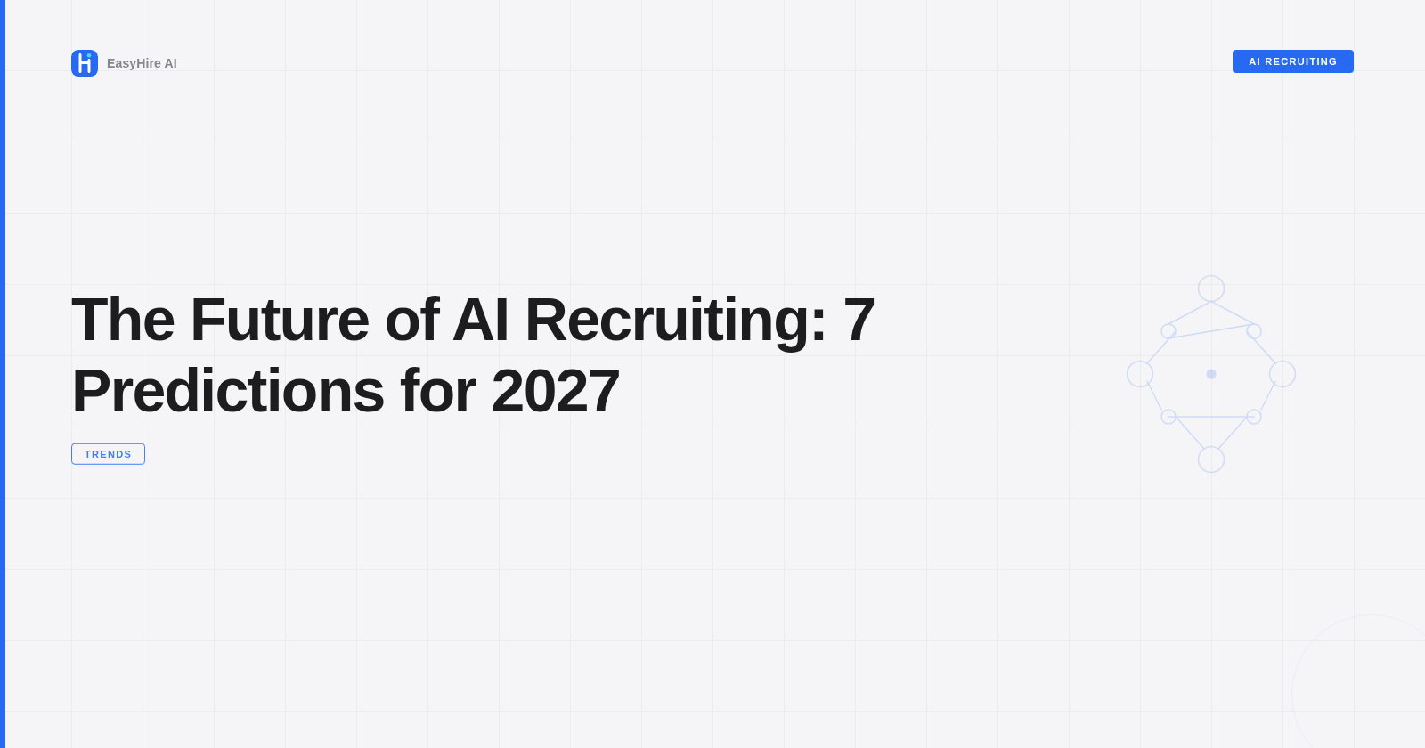 The Future of AI Recruiting: 7 Predictions for 2027