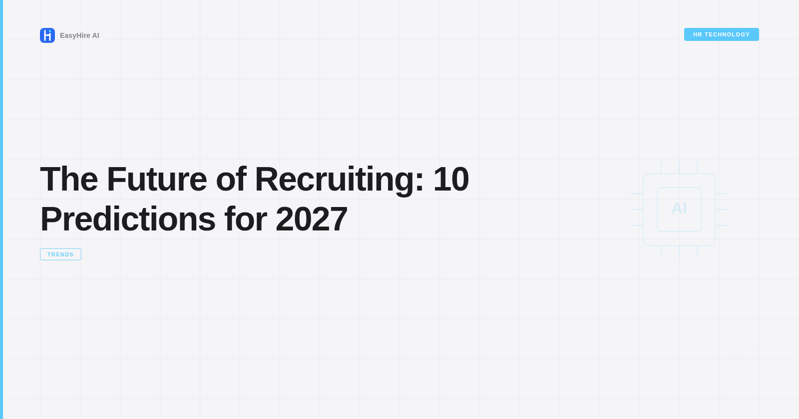 The Future of Recruiting: 10 Predictions for 2027