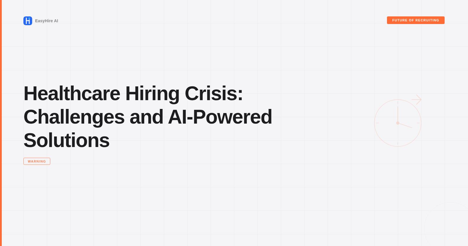 Healthcare Hiring Crisis: Challenges and AI-Powered Solutions