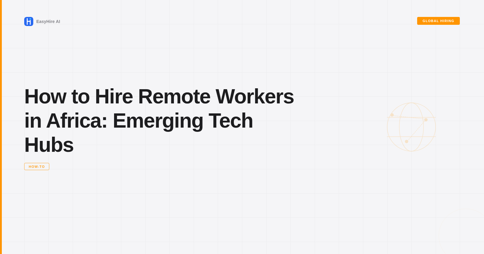 How to Hire Remote Workers in Africa: Emerging Tech Hubs