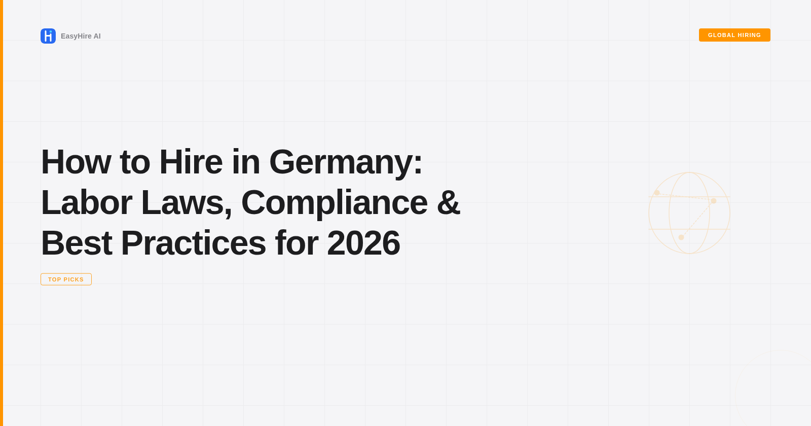 How to Hire in Germany: Labor Laws, Compliance & Best Practices for 2026
