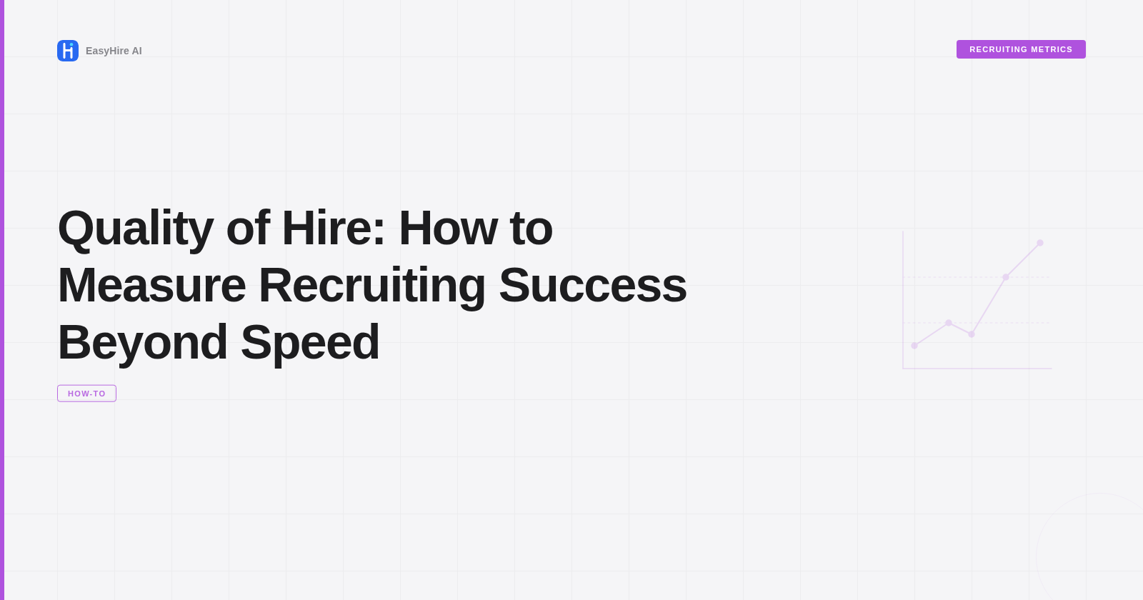 Quality of Hire: How to Measure Recruiting Success Beyond Speed