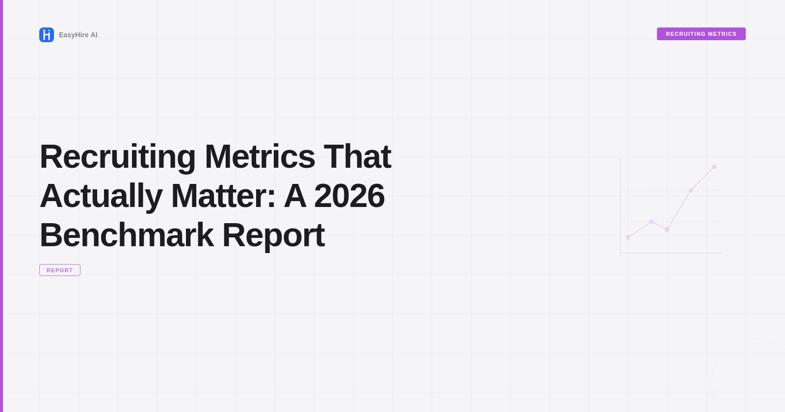 Recruiting Metrics That Actually Matter: A 2026 Benchmark Report